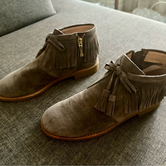 SOLD‼️Kate Spade Suede Booties - Picture 2 of 5